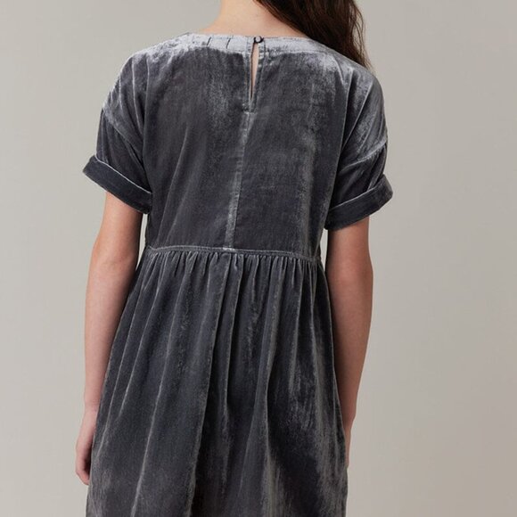 NWT. Franki by Francesca’s * Oversized Velvet T-Shirt Dress– Youth Size 10 - Picture 2 of 7